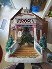Christmas Gazebo W/Color Changing Lights, Tree W/Star & Cardinals. — photo 2