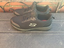 Skechers Ladies Squad Slip-Resistant Work Shoes Trainer Memory Foam Cushion