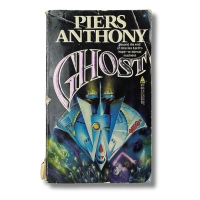 Ghost Piers Anthony Paperback 1987 First Edition Vintage Sci-Fi Novel