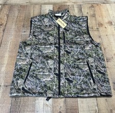 Insulated Camo Hunting Vest Moisture Scent Block Tech Southern Camo Brand Xl