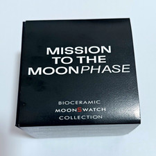 OMEGA x Swatch Mission to the Moonphase Black 42mm Chronograph w/ Box Papers