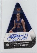 2012-13 Preferred Panini's Choice Award Rookies Blue 1/49 Kyle Singler Auto n1u