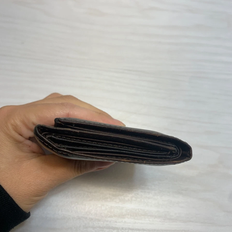 Carhartt Mens Brown Leather Trifold Wallet - Image 3 of 4