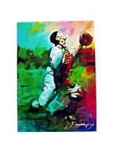 BILL DICKEY #11-EDWARD VELA SIGNED ART CARD -LIMITED 39/50