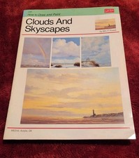 Walter Foster How to Draw and Paint Clouds Skyscapes Paperback Powell