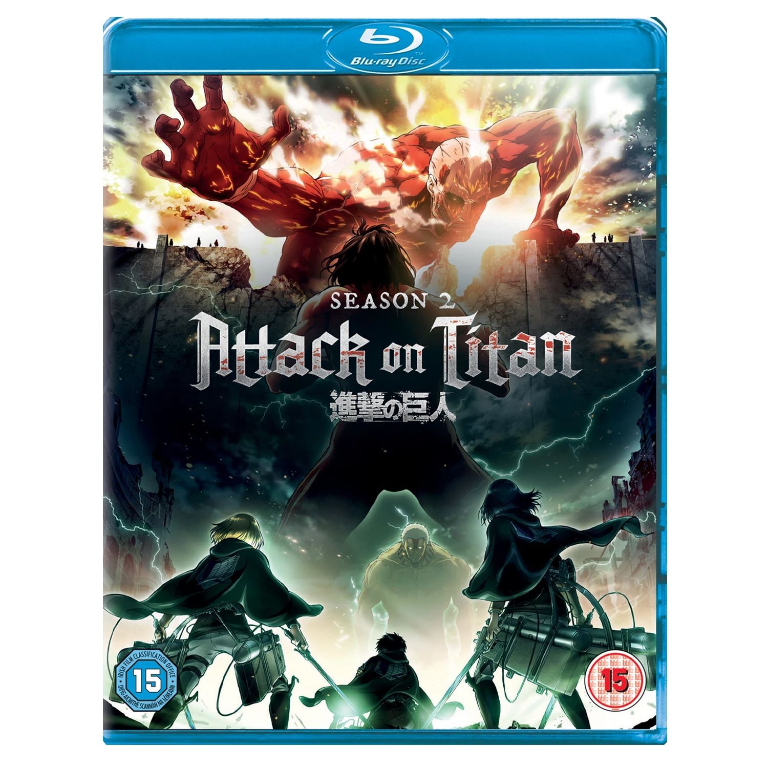 Attack On Titan: Season 2 [15] Blu-ray