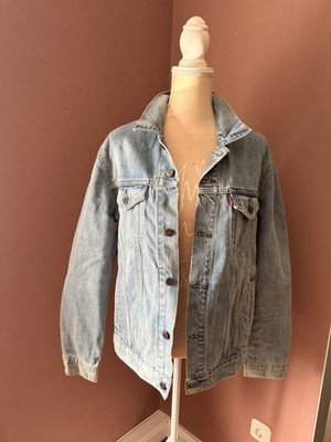 Levi Strauss & Co. Herren Jeansjacke Denim blau M Knopf