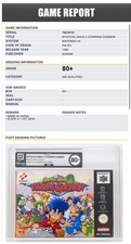 ebay® Auktion 206349463713 | Mystical Ninja 2 - Starring Goemon N64 Pixel Grading 80+ NIBQ Thumbnail of ebay® auction 206349463713 | Mystical Ninja 2 - Starring Goemon N64 Pixel Grading 80+ NIBQ