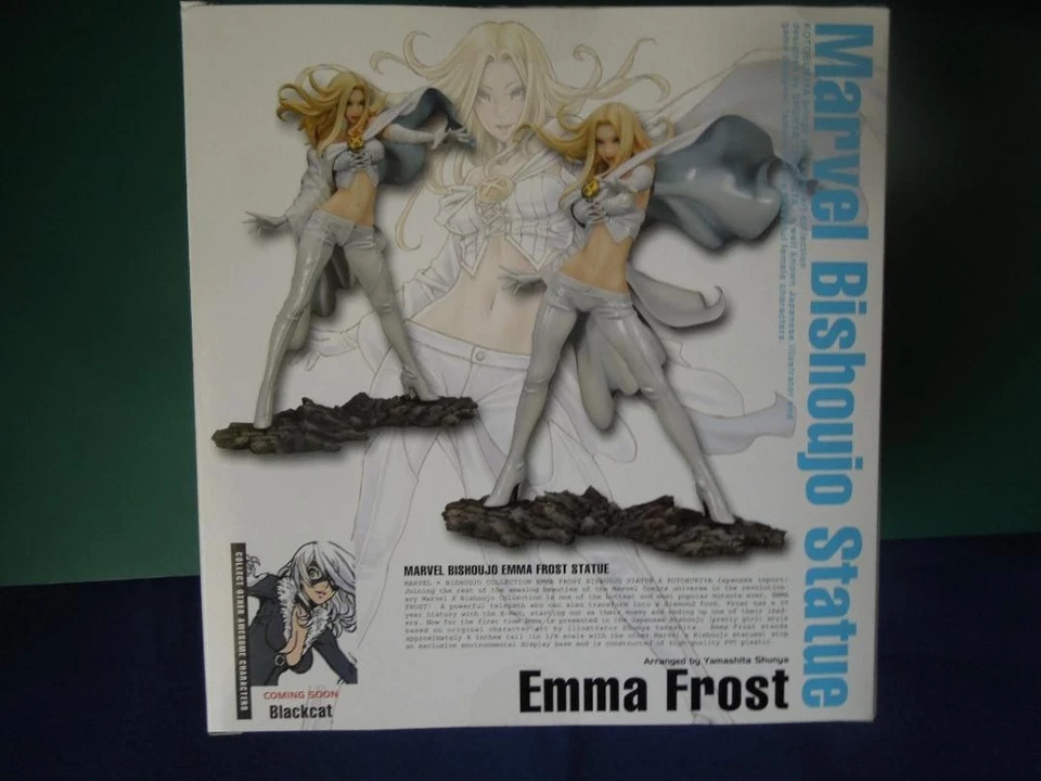 Kotobukiya Horror Bishoujo statue Emma Frost X-MEN 1/8 Figure with box UNUSED - Image 4 of 4
