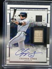 2025 Panini Impeccable - Chipper Jones ILS-CJ Impeccable Lumber Signatures /99