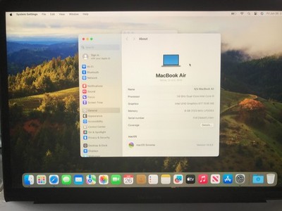 Apple MacBook Air  2019 (A1932) 13.3''  i5 8GB  256GB Gray USED   #207