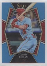 2022 Panini Select Premier Level Carolina Blue Prizm 16/35 Tommy Edman #140 13rw
