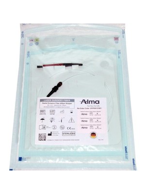 Alma Laser Surgery Fiber Radial Emission 400um Stopper Distel End OD 1000um