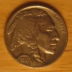 1937 Buffalo Nickel Indian Head Coin Full Liberty