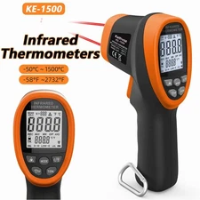 Digital infrared thermometers Laser thermometers KE-1500 Measure temperature