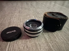 Vivitar auto 2X custom tele-converter Lens model 2X-4 & case