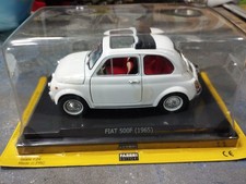 Quattroruote Fiat 500 F Bianca Scala 1/24