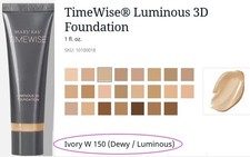 Mary Kay NIB TimeWise Luminous 3D Foundation - W150 Ivory Free Shipping