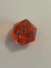 1x MTG Gathering MKM Murders At Karlov Manor Bundle D20 Oversized Dice Red