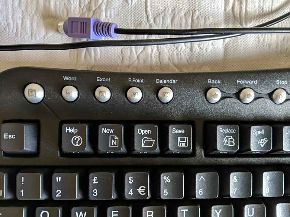 Typhoon Navigator Office XP Keyboard Black - Image 3 of 4