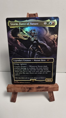 MTG Storm, Force of Nature RAINBOW FOIL Secret Lair x Marvel 1742