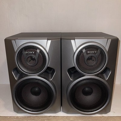 Vintage Sony MHC-BX3 Speakers Pair   Tested   Great Sound   Replacement Set