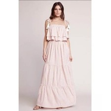 Jack by BB Dakota striped tiered maxi dress small NEW