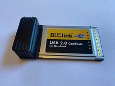 BUSLINK CARDBUS USB 2.0 4 PORTE PER NOTEBOOK PCMCIA SCHEDA PC Modello UII-CB4