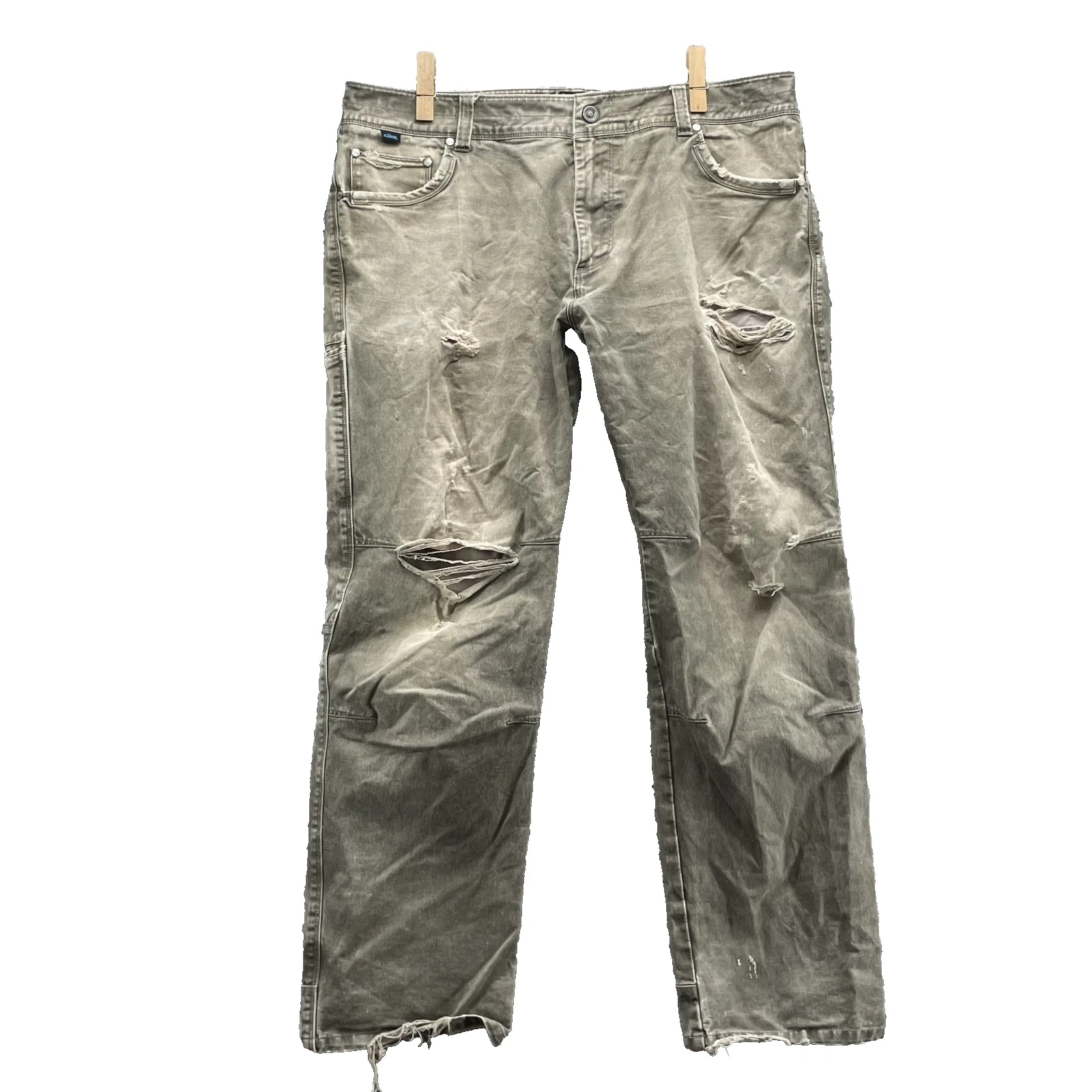 Kuhl Rydr Pants Men 39x31* Vintage Patina Dye Performance Gorpcore Workwear Hike