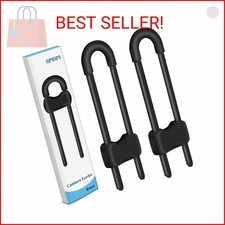 Baby Proofing Cabinets,Cabinet Locks for Babies,2 Pack U-Shaped Child Locks for