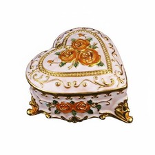 Blumenmuster Schmuckk&auml;stchen europ&auml;isches Design kleine Aufbewahrung Gravur Floral Design