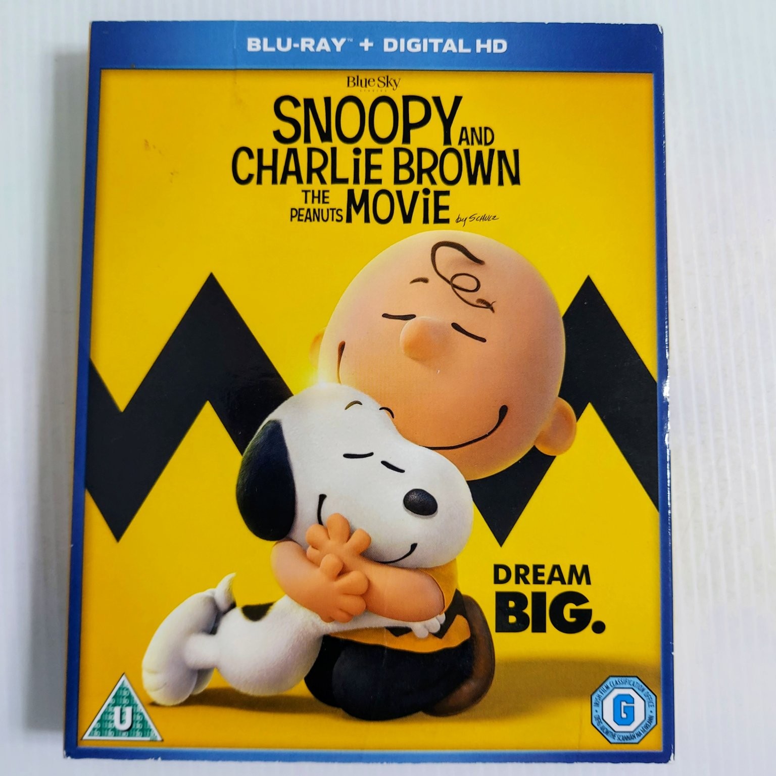 Snoopy and Charlie Brown The Peanuts Movie Blu-ray 2015 Animated Schulz
