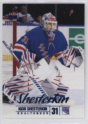 2024-25 Upper Deck Fleer Ultra Blue Foil /399 Igor Shesterkin #14 1q4q