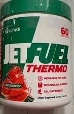ZumXR GAT Sport Jetfuel Thermo 60 Servings Watermelon Fat Burner Exp 6/2026