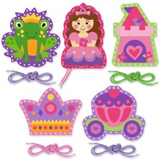 Stephen Joseph Lacing Cards, Princess/Castle,Other Educational Toys