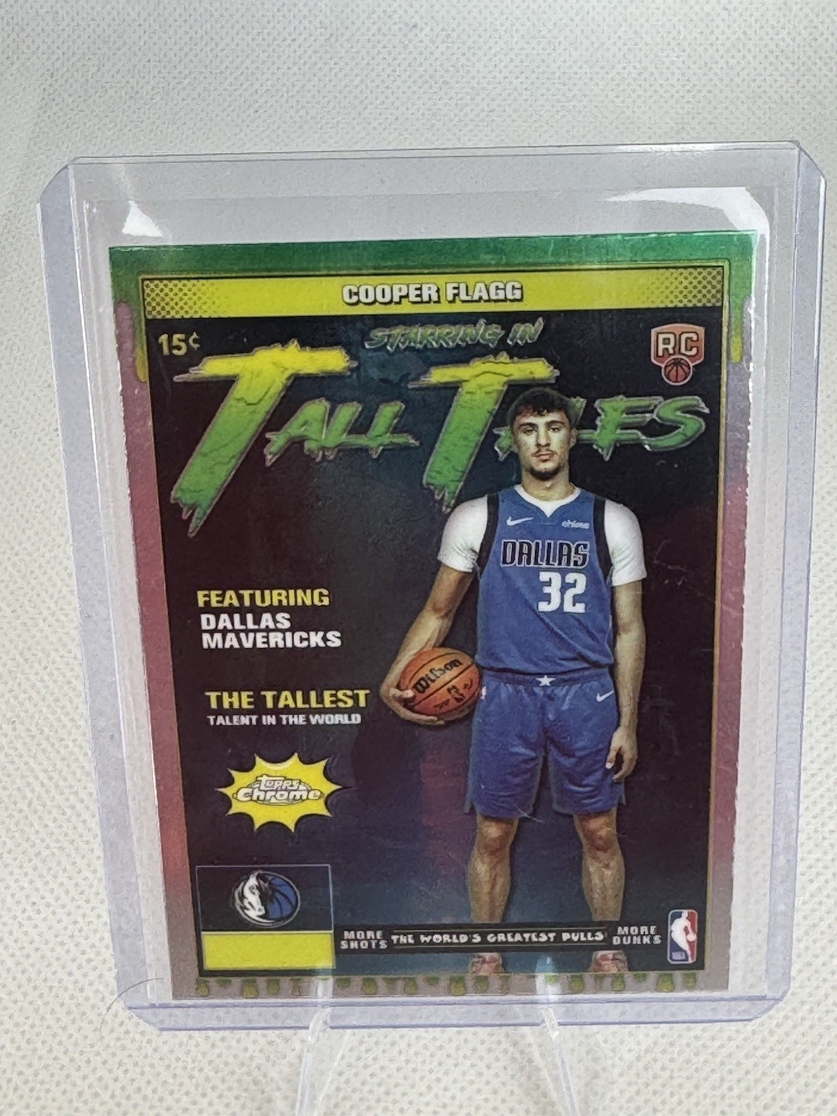 2025-26 Topps Chrome Tall Tales Cooper Flagg Rc Base #TT-16