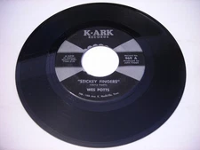 Wes Potts Stickey Fingers / Bigger Man than Me 1969 45rpm VG++