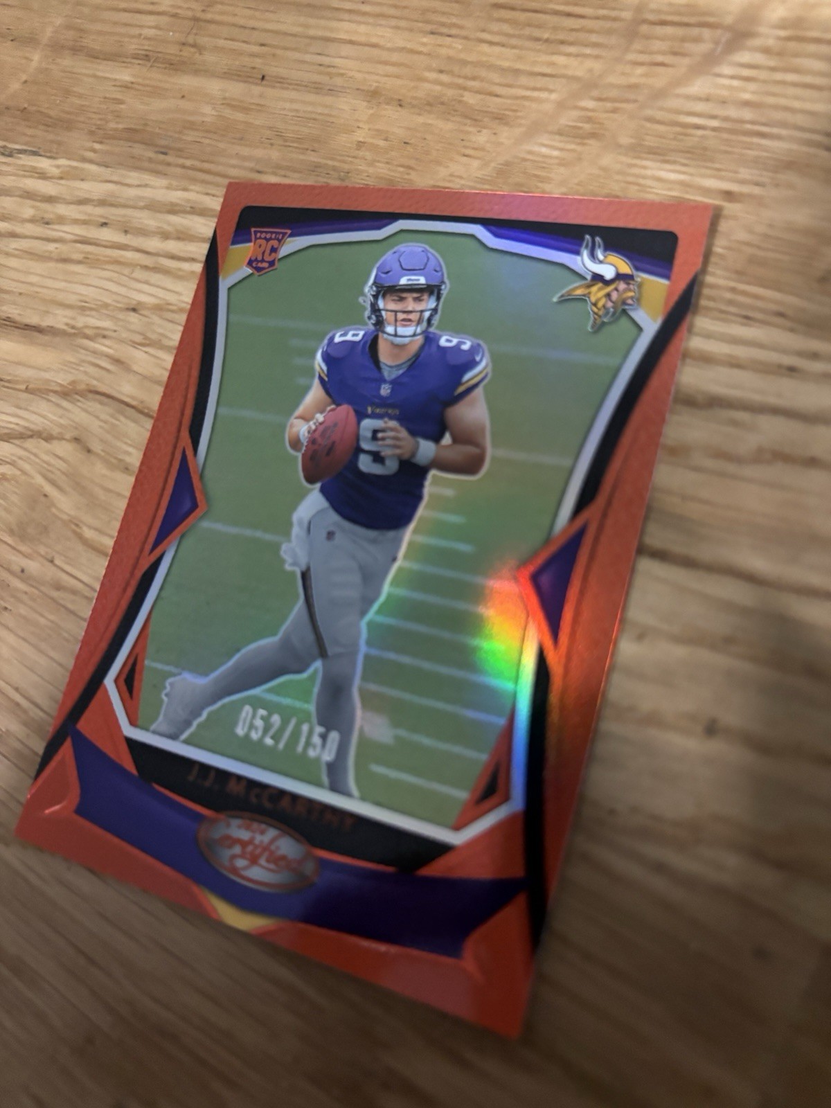 2024 Panini Certified - Rookies J.J. McCarthy #108 Mirror Orange /150 (RC) 🔥