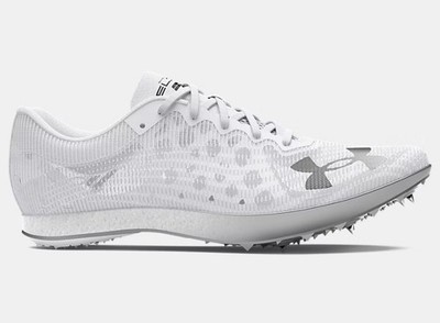 Size 9.5M, 11W- Under Armour Shakedown Elite 2, Halo Grey/ Metallic White