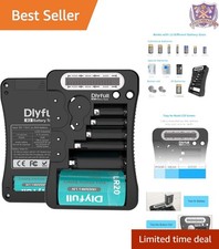 Battery Tester LCD Display Universal Battery Checker for AA AAA C D 9V CR2032