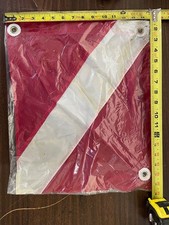 Pair of Divers Flag 17 1/2 14 1/2