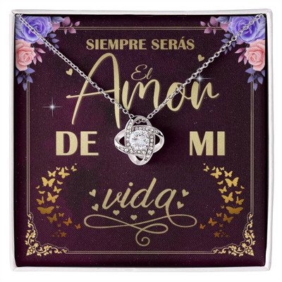 Regalo Para Mujer Novia Esposa Amor De Mi Vida Collar Oro Cumpleaño Aniversarios
