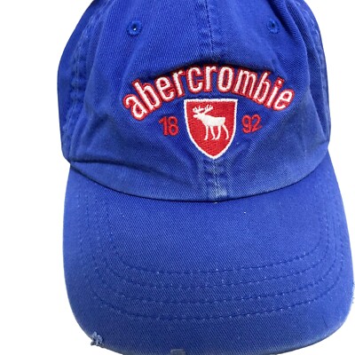 Vintage Abercrombie & Fitch navy 1892 Blue A & F Baseball  display picture 1
