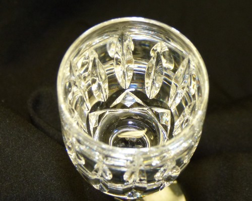 4 Vtg Waterford Crystal KILDARE 4" Liqueur Cordial Stem Glasses Older Mark Set B - Picture 8 of 14