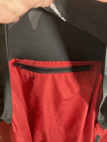 ESPN Sportscenter Mens Black Red Pullover 1/4 Zip windbreaker Extra Extra Large - Picture 11 of 11