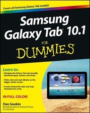 Samsung Galaxy Tab 10.1 For Dummies - Dan Gookin, 9781118228333, paperback