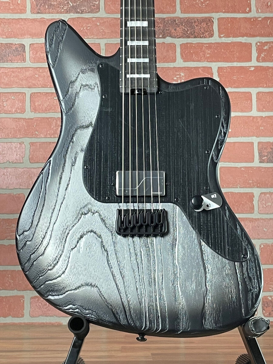 ESP LTD XJ-1B Baritone Electric Guitar - Silver Blast | eBay ESP LTD XJ-1B Baritone Electric Guitar - Silver Blast | eBay