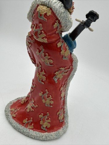 Vintage chinesische Keramik Wucai Porzellan Belle Lady Wang Zhaojun Shiwan Figur - Bild 16 von 21