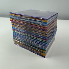 Lot Of 25 Slim Jewel Cases CD, DVD, and Game Assorted Colors