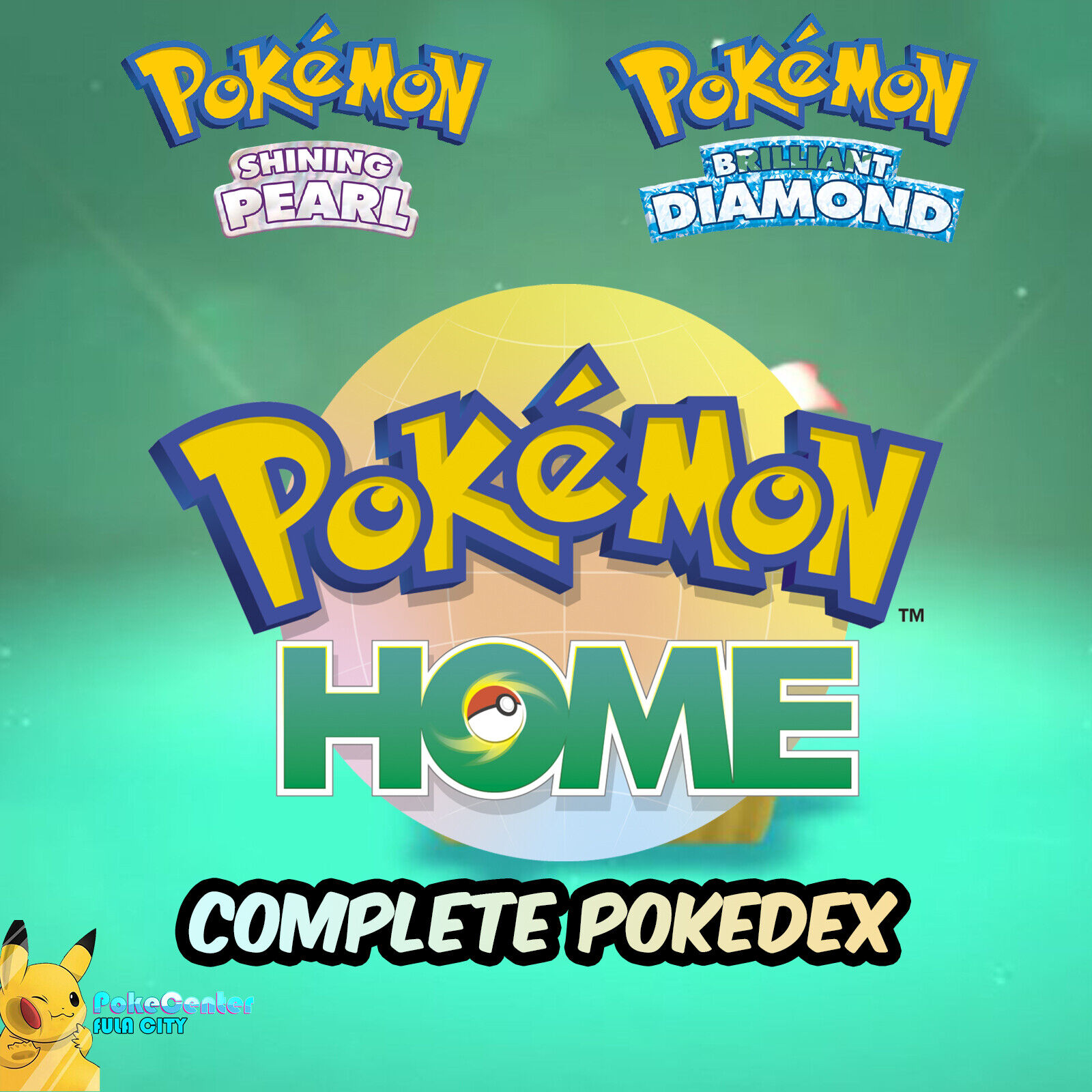 ✨Pokémon Brilliant Diamond & Shining Pearl COMPLETE Shiny Pokédex, Pókemon  Home